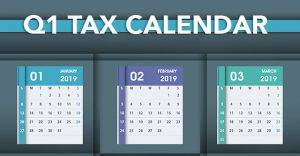 2019 tax calendar